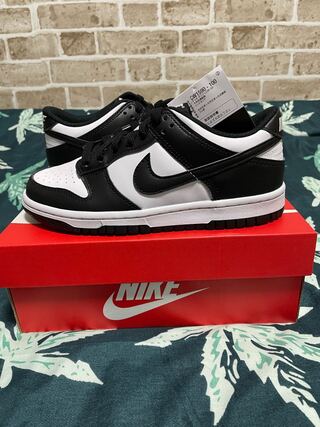 Nike Dunk Low GS White Black Dunk Panda 23.5 23.5cm