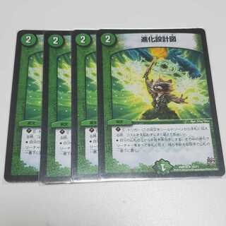 Evolutionary blueprints, set of 4