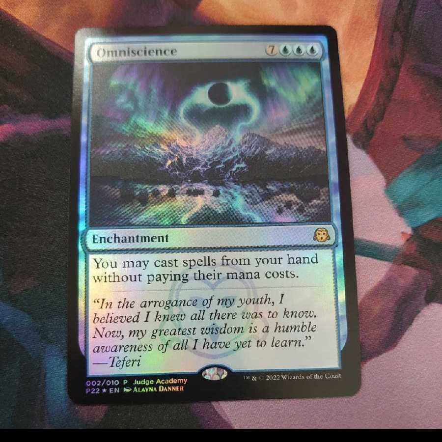Omniscience Judge Foil Set of 4