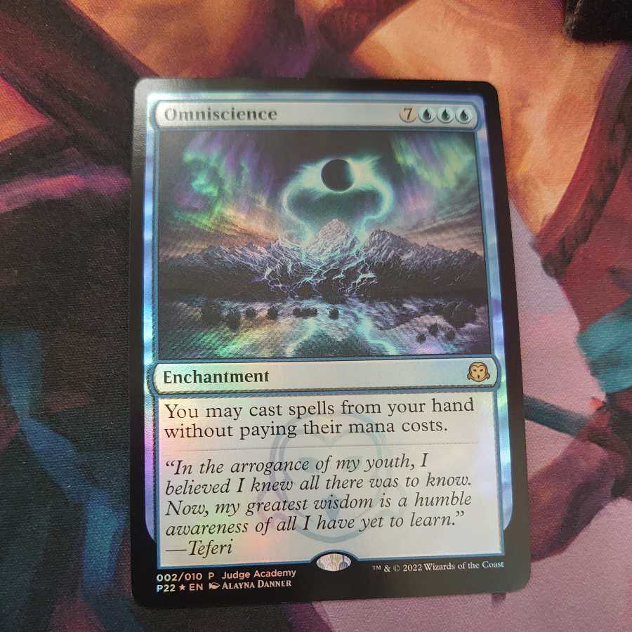 Omniscience Judge Foil up to 3