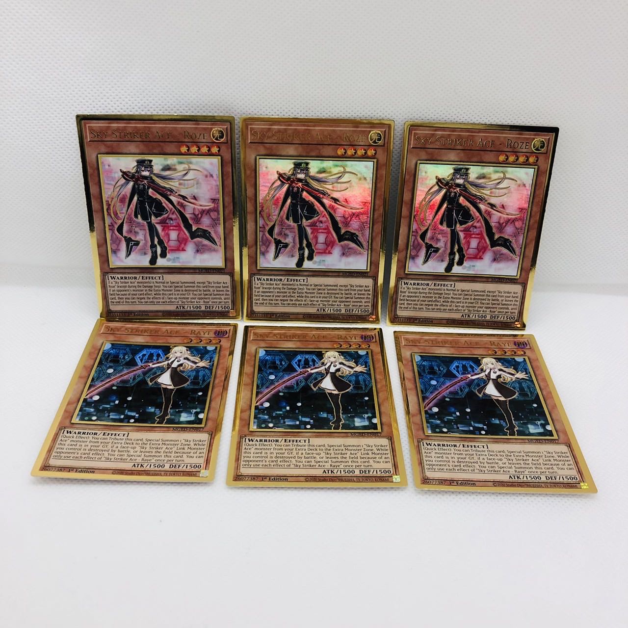 Yu-Gi-Oh! English Sen-Tou-Hime-Rose Sen-Tou-Hime-Rape Premium Gold Rare 3