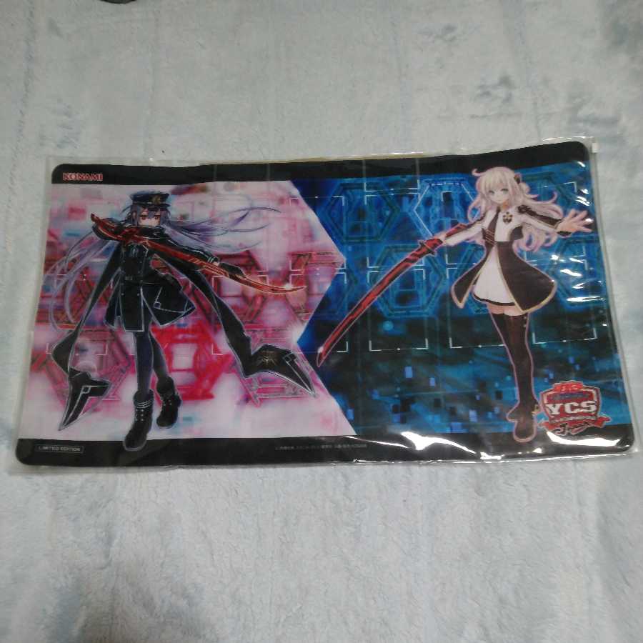 閃刀姫ロゼ&レイ YCS公式プレイマット(保護カバー付き)
