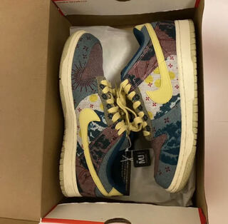 nike dunk low sp community garden 26cm