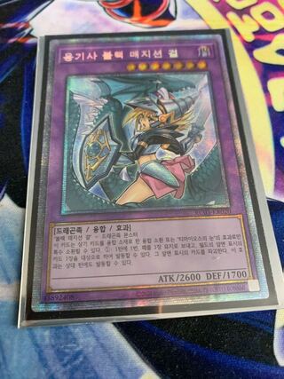 Dark Magician Girl the Dragon Knight Prisma Korea
