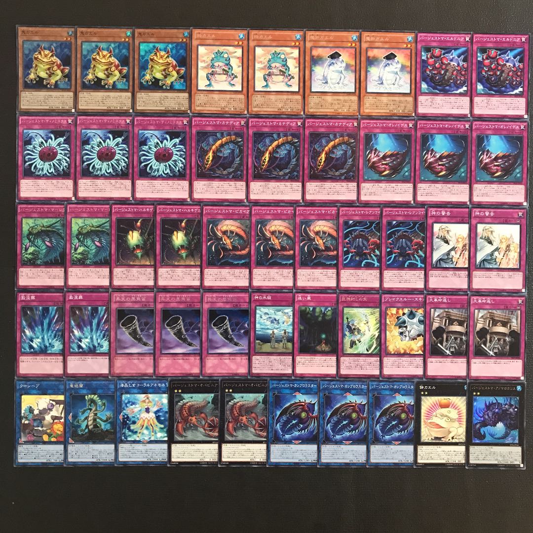 Yu-Gi-Oh [Newly added construction! 40 Frogger Jestoma Deck 30枚