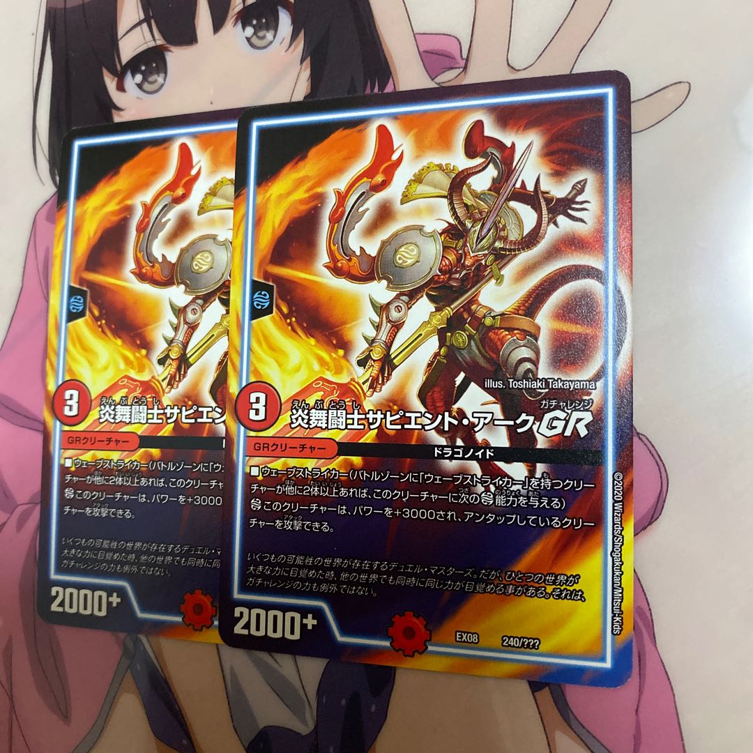 炎舞闘士サピエントアークGR 2枚
