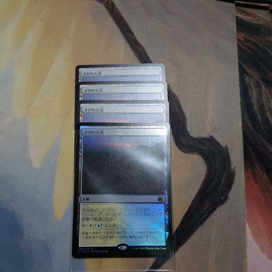 Deserted Beach (JPN) set of 4