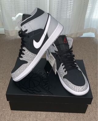 Nike Air Jordan 1 Mid "Elephant Toe" 29cm