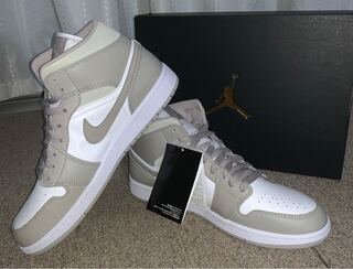 Nike Air Jordan 1 Mid "Linen" 28cm