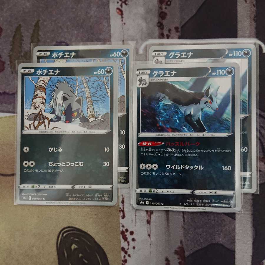 Poochyena 2 Pieces Mightyena 2 Pieces Set