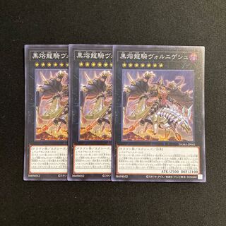 専用（2点）n287 黒熔龍騎ヴォルニゲシュ スーパーレア 3枚セット 遊戯王 トレトレ