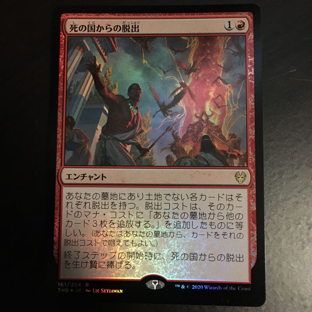 死の国からの脱出　foil