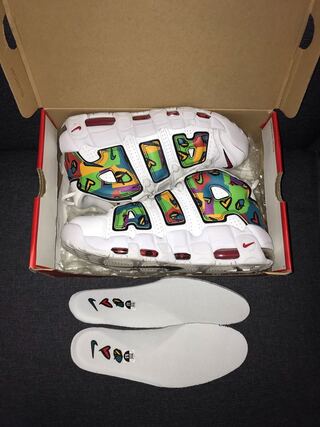 Nike Air More Uptempo Peace Love Swoosh Umi Outside Exclusive Moaten 26.5cm