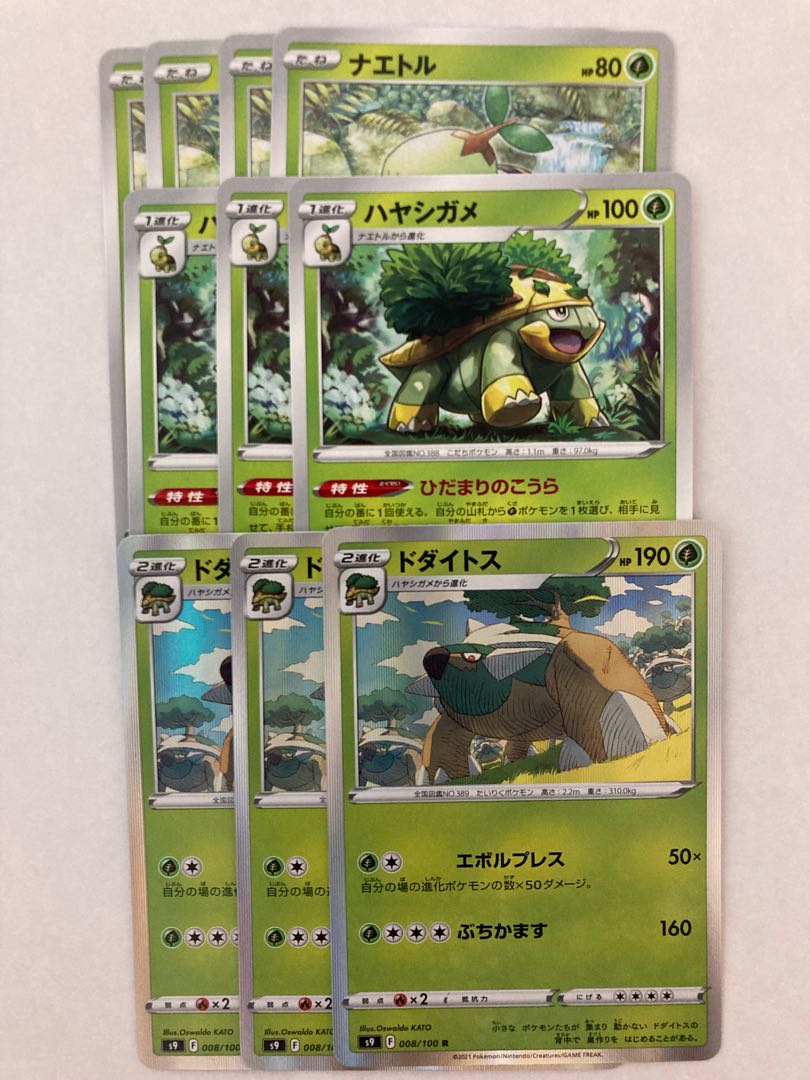 Torterra Evolution Set