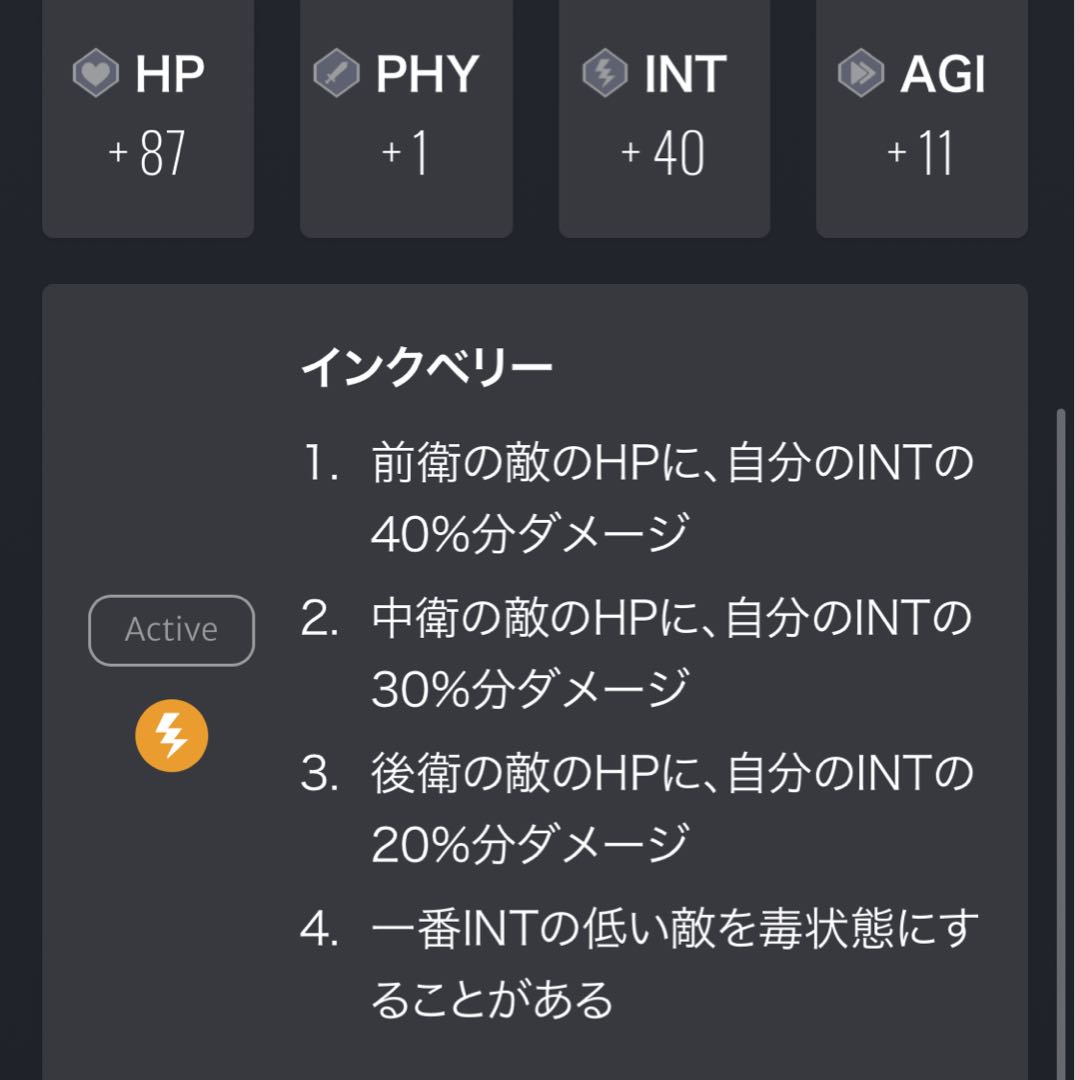 ブルーベリー Lv60