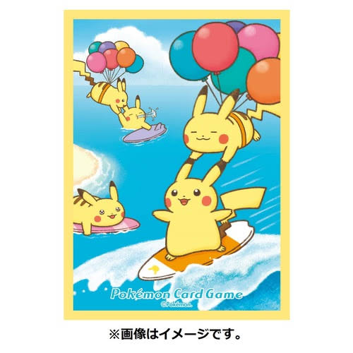 買取 ポケモン ピカチュウ なみのり スリーブ デッキシールドの通販 ねこりむ プロフ必読 Magi トレカ専用フリマアプリ