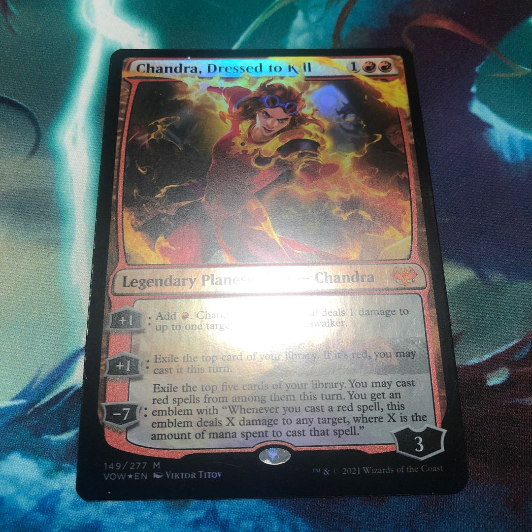 Chandra, Dressed to Kill English foil