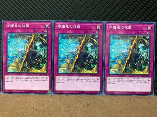 【ぽぽたん】遊戯王 2840 守護竜の核醒 3枚 ノーマル