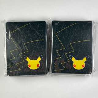 海外限定公式スリーブ 非売品 ピカチュウ (25th) 2個セット