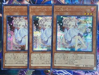 Yu-Gi-Oh! Ash Blossom & Joyous Spring Secret 3-card set, different illustrations