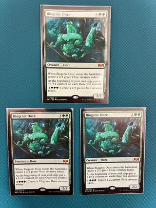 MTG RNA Biogenic Ooze Set of 3