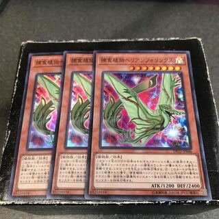 捕食植物ヘリアンフォリンクス スーパーレア3枚