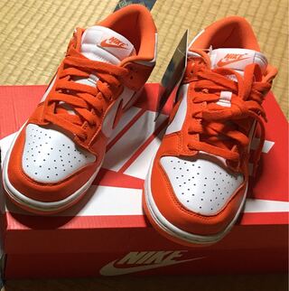 NIKE DUNK LOW "ORANGE BLAZE 24.5cm