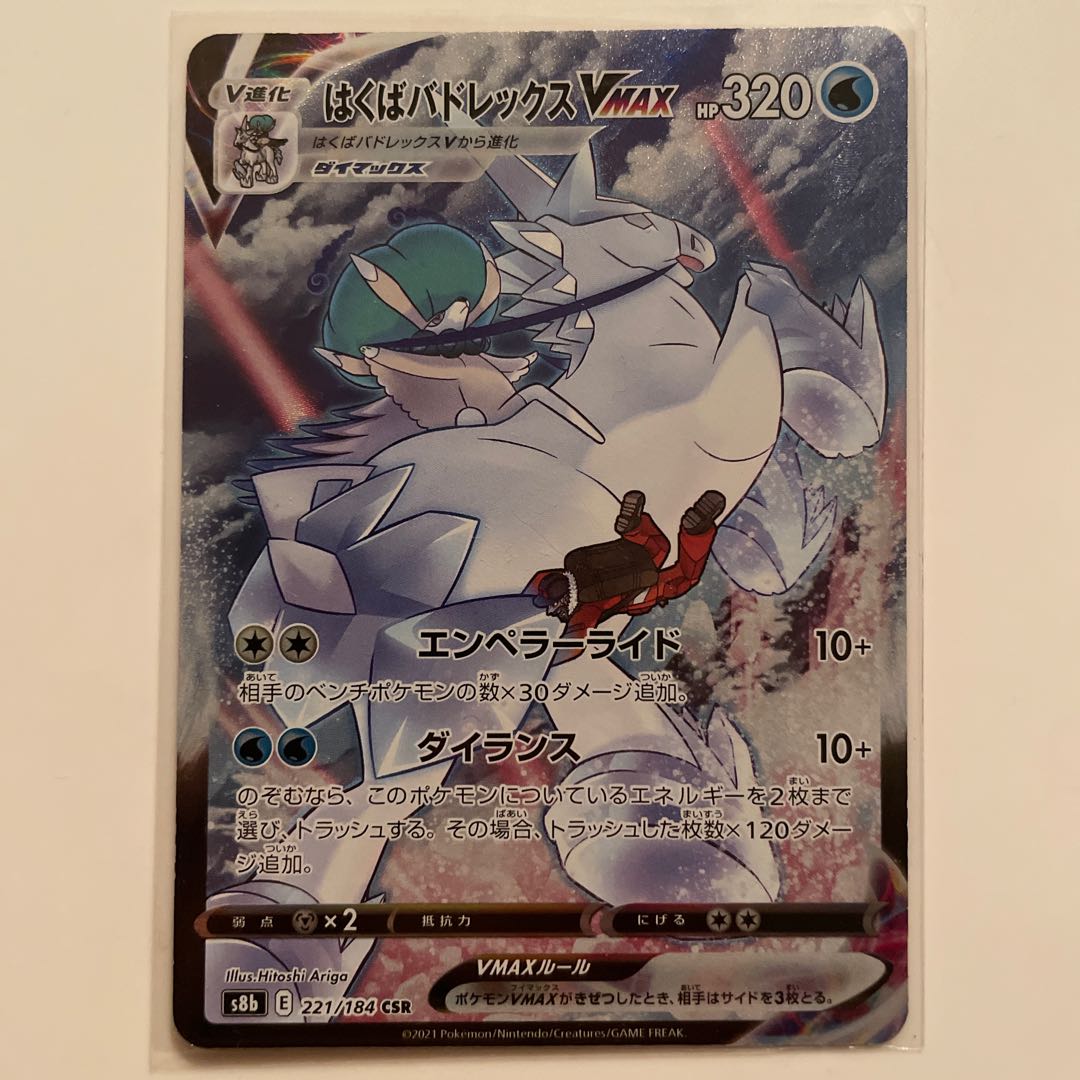 はくばバドレックスVMAX &ムゲンダイナV CSR