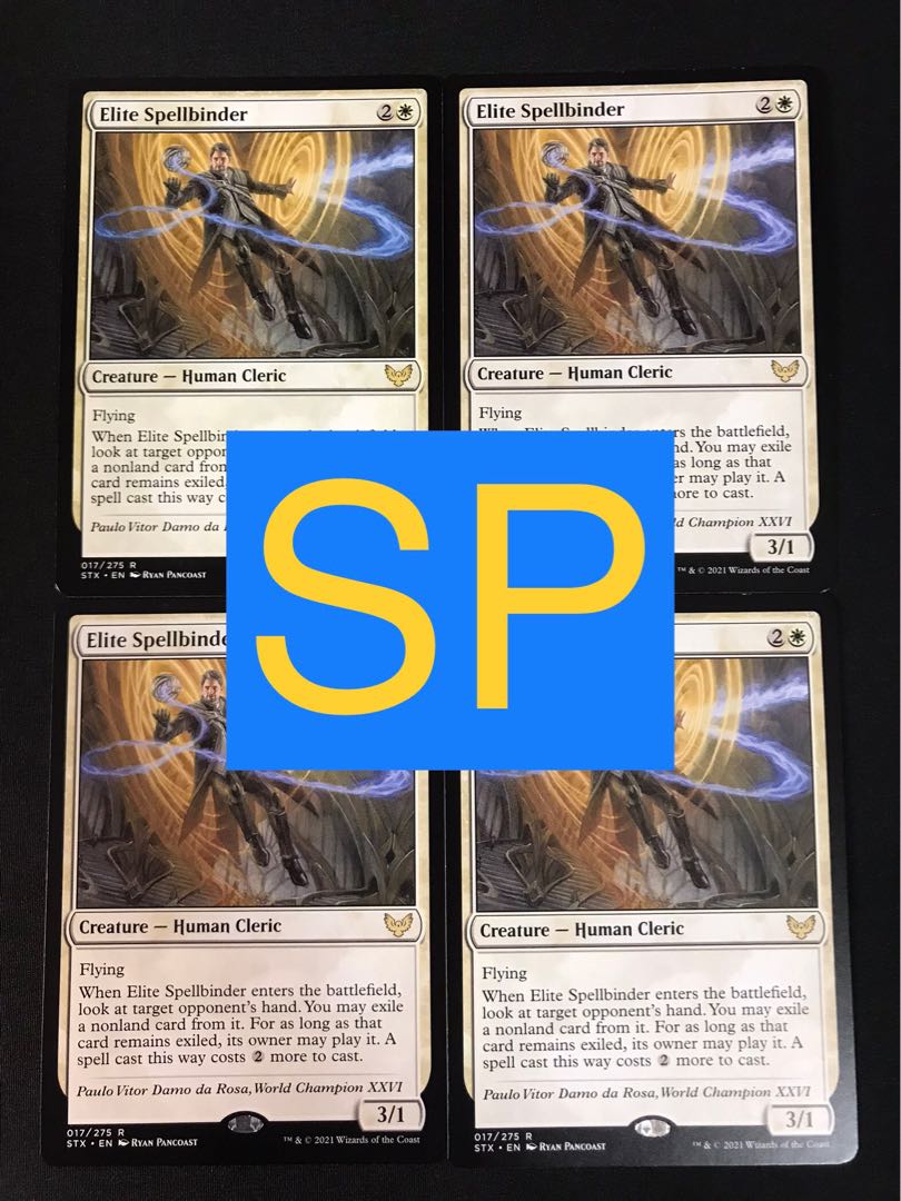 MTG Elite Spellbinder/Elite Spellbinder 4 English SP