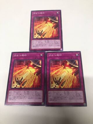 Set of 3 branding cards for dividing and branding