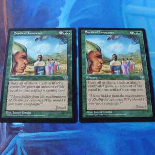 MTG Seeds of Innocence English 4 cards, various other good items