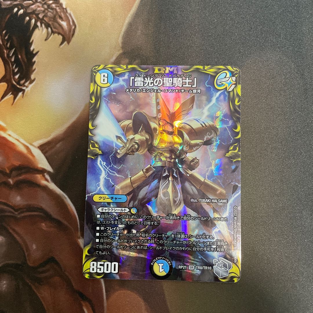 Lightning, the holy knight of light."