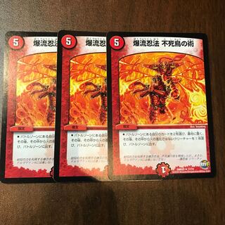 爆流忍法不死鳥の術　3枚