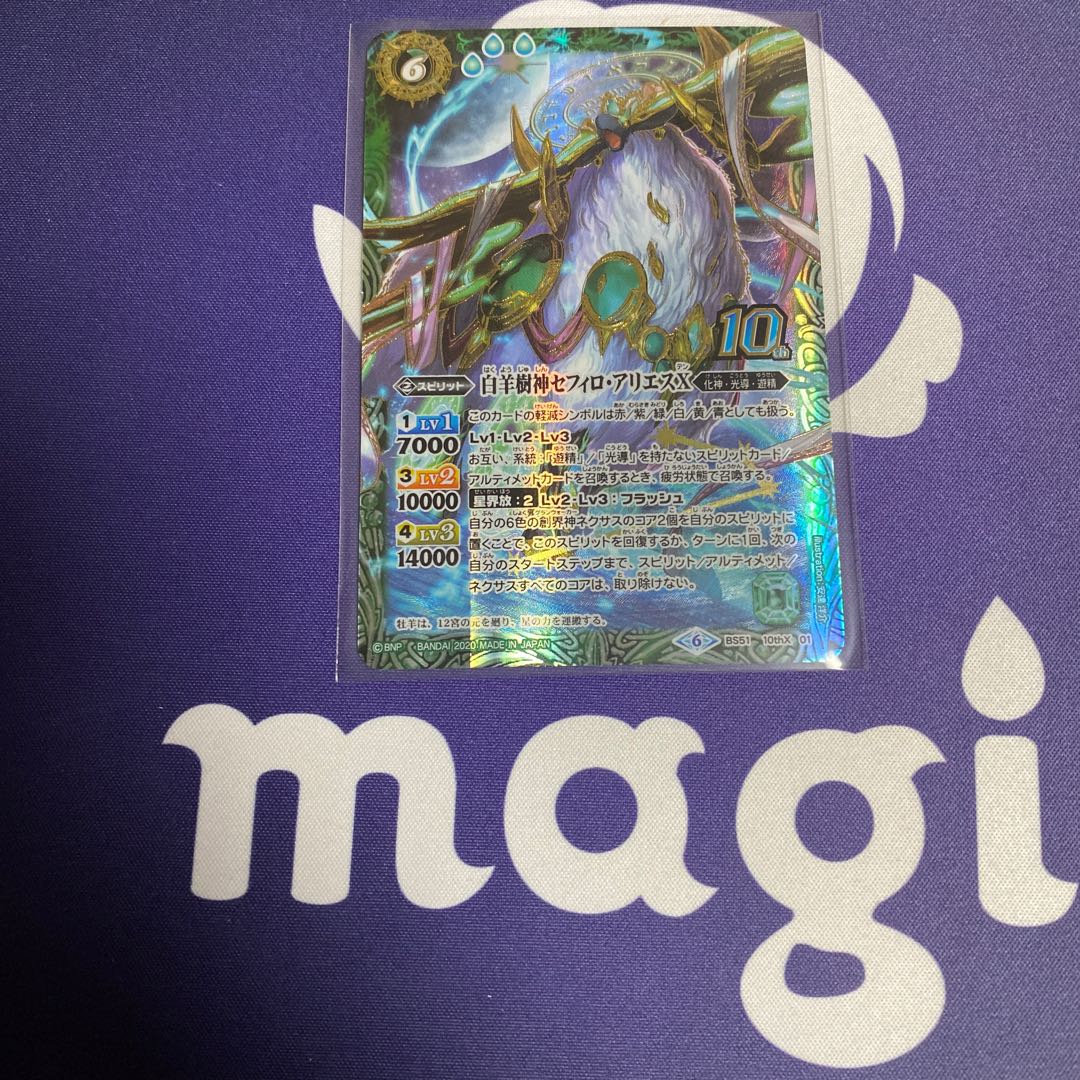 セフィロアリエスⅩ 1枚