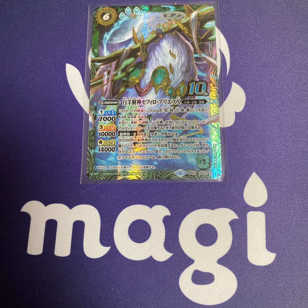 セフィロアリエスⅩ 1枚