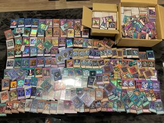 Yu-Gi-Oh! Retired items: over 3000 cards, over 500 SR and above.