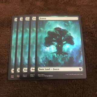 【へび様専用】テーロス基本地形foil 25枚セット　＋　影槍