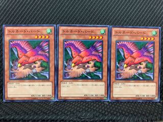 【ぽぽたん】遊戯王 8283 トルネード・バード 3枚 ノーマル