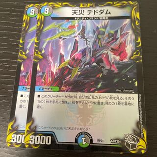 Natural Disaster Dedom (20th Black Treasure) Set of 2