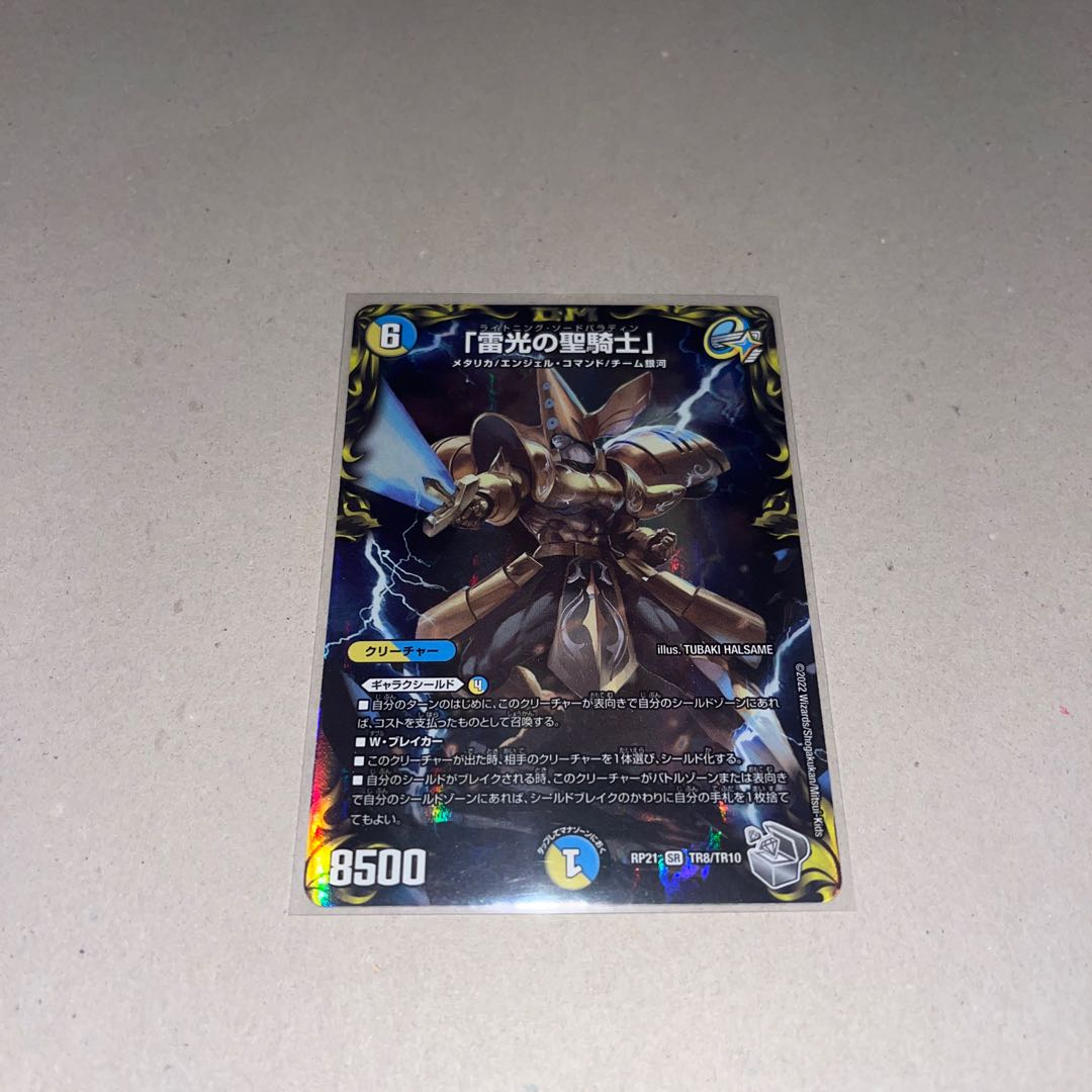 Holy Knight of Lightning" (20th silver treasure)