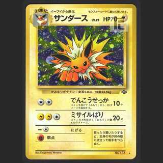 サンダース LV.29【エクセレント】旧裏/管理:MP0812