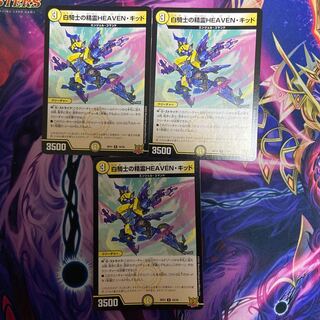 白騎士の精霊HEAVEN・キッド 3枚