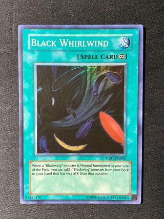 Yu-Gi-Oh Black Whirlwind English TU Super ➀