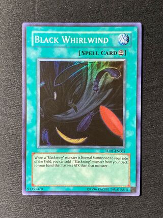 Yu-Gi-Oh Black Whirlwind English TU Super ➁