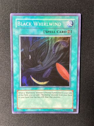 Yu-Gi-Oh Black Whirlwind English TU Super ➀
