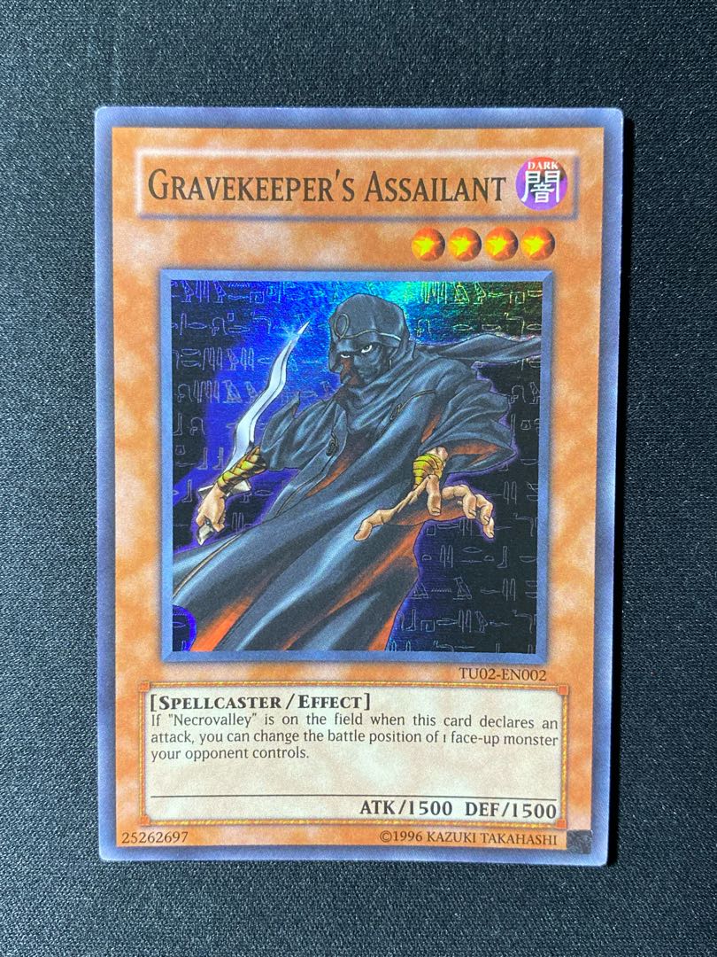 遊戯王 墓守の暗殺者 英語 TU スーパー ➀