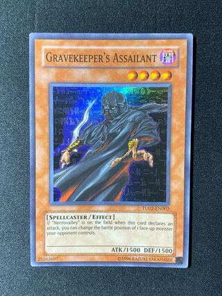 遊戯王 墓守の暗殺者 英語 TU スーパー ➀