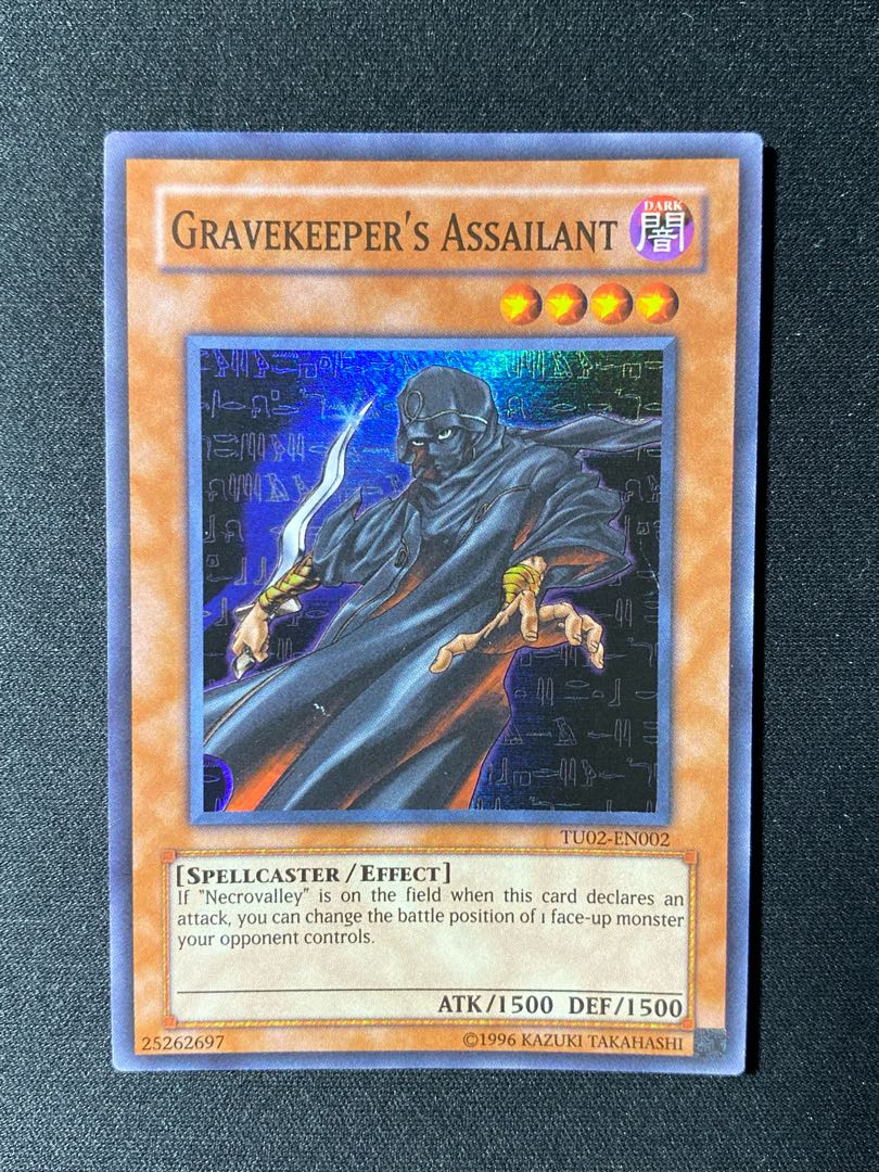 Yu-Gi-Oh Gravekeeper's Assailant English TU Super ➂