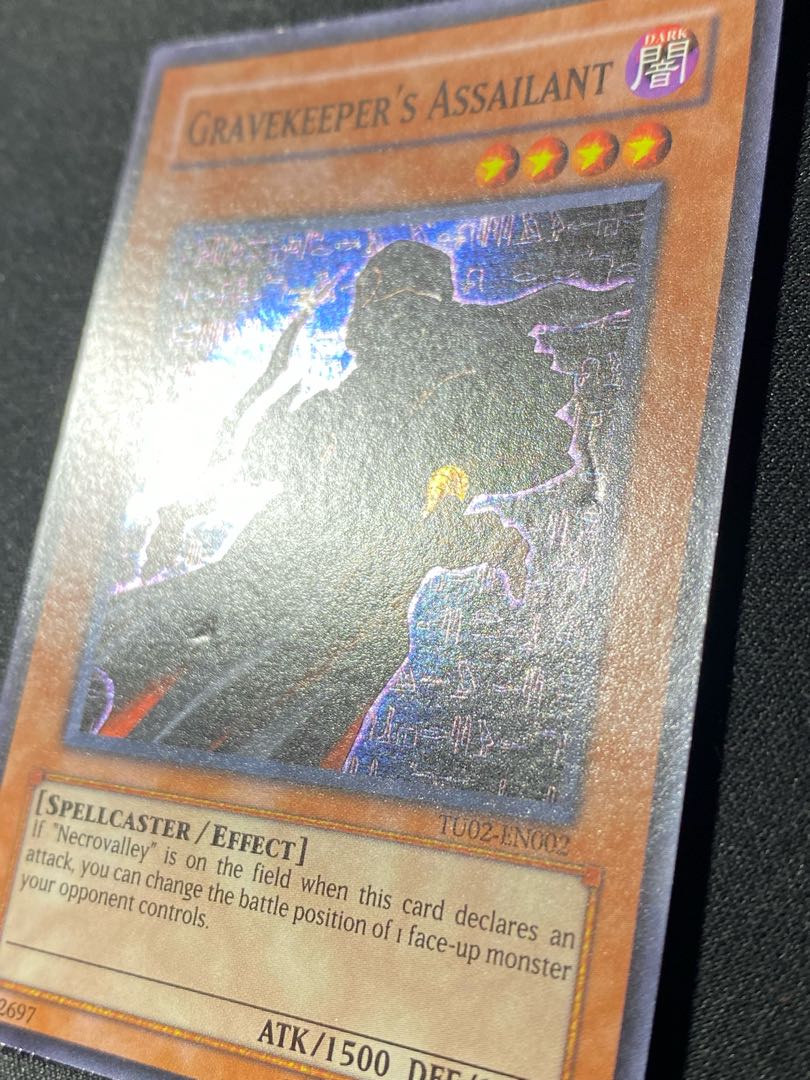 Yu-Gi-Oh Gravekeeper's Assailant English TU Super ➂