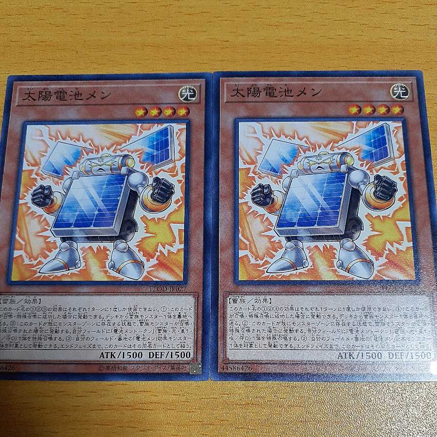 太陽電池メン ノーマル